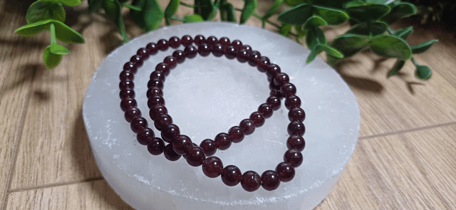 Garnet 4mm Bracelet