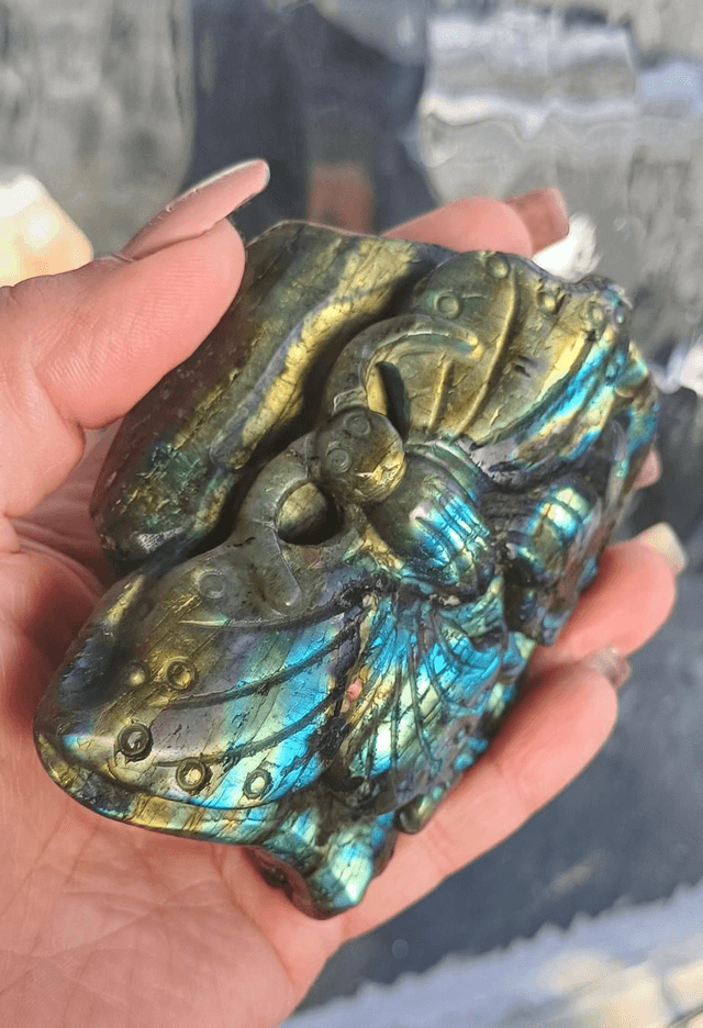 High Quality Labradorite Butterfly