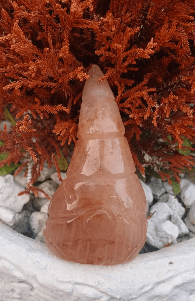 Fire Quartz Garden Gnome Gonk