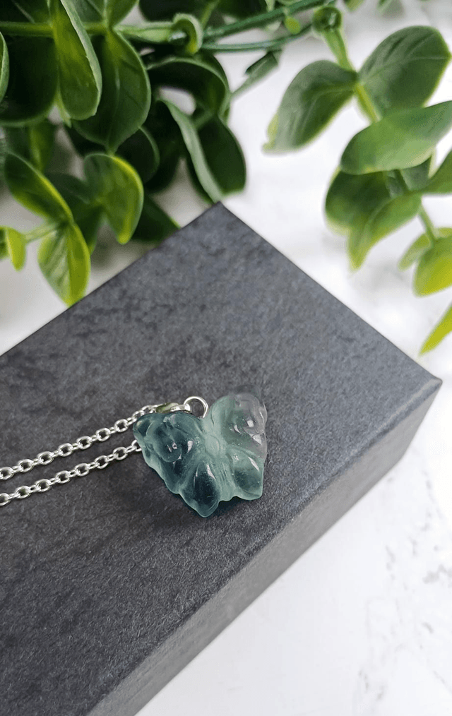 Fluorite Butterfly Pendant