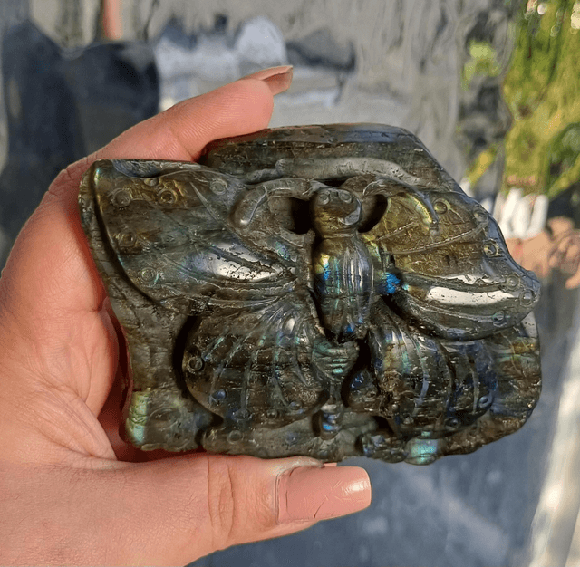 High Quality Labradorite Butterfly