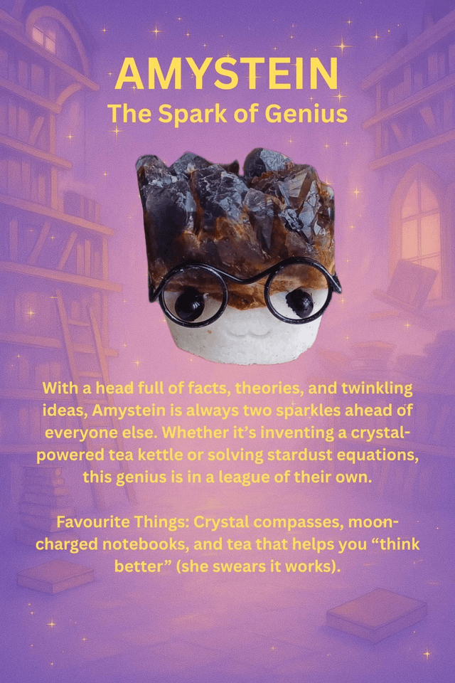 Amystein - Crystal Critter Scholar 