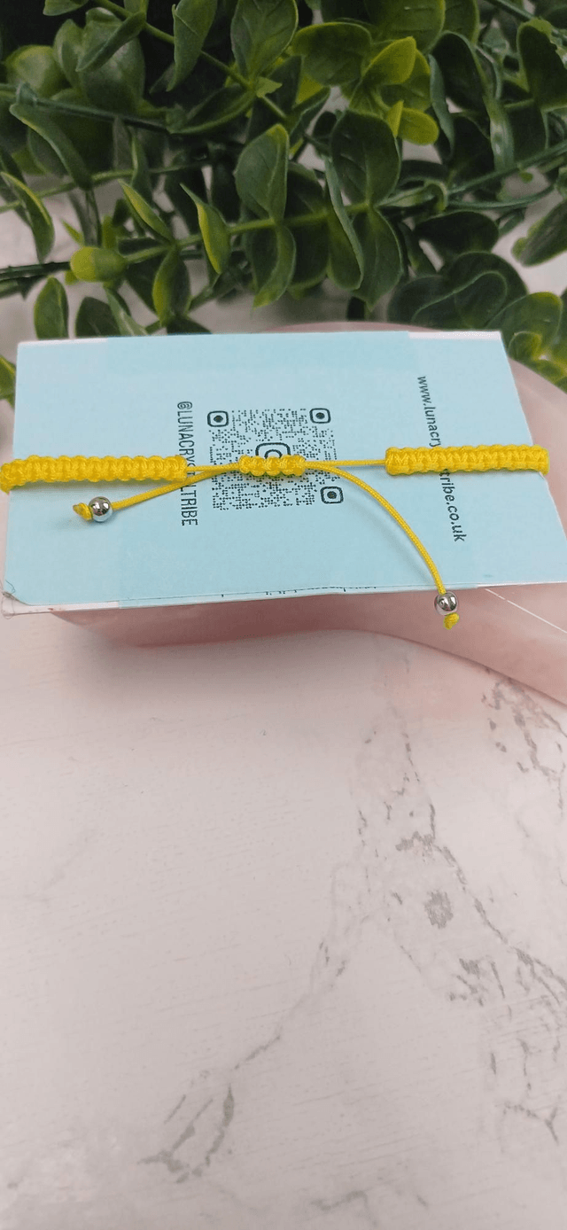 Snoopy Peach Moonstone Adjustable Bracelet