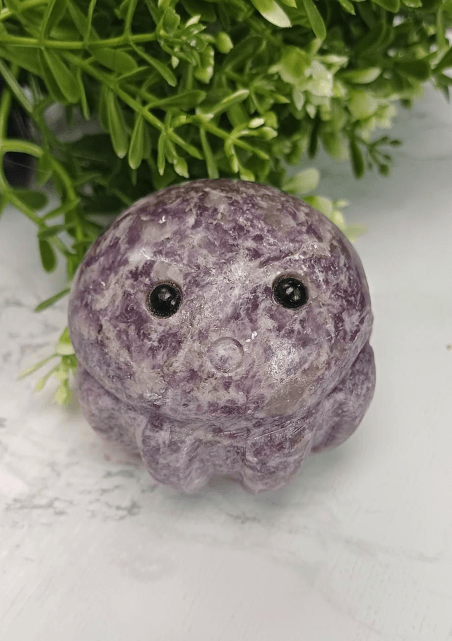 Ursula (Lepidolite Crystal Critter)