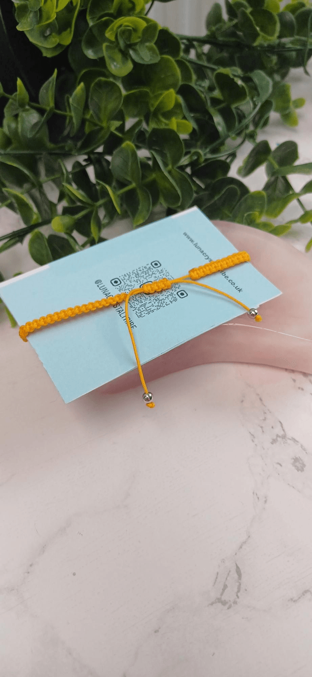 Peach Moonstone Evee Adjustable Bracelet