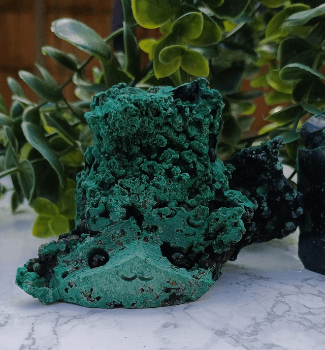 Crystal Critter Broclyn.  Malachite