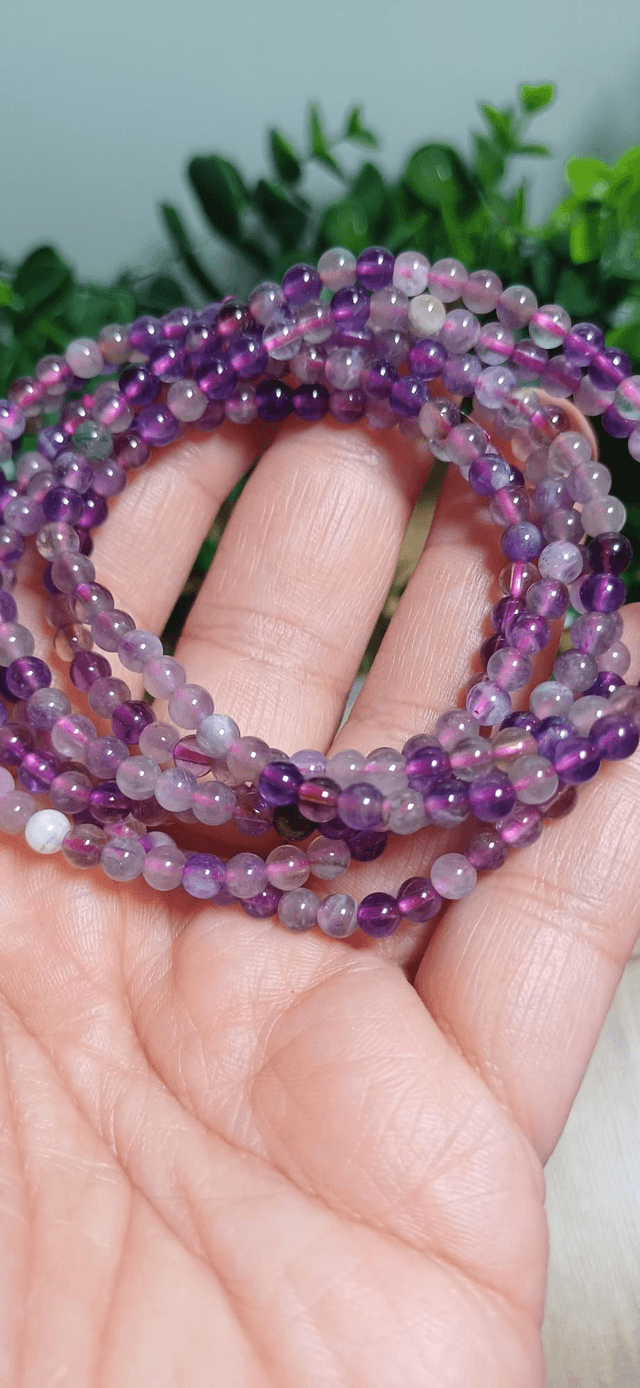 Amethyst 2mm Bracelet