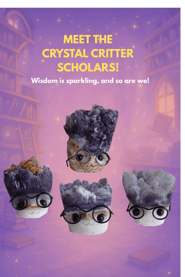 Quartzbert - Crystal Critter Scholar