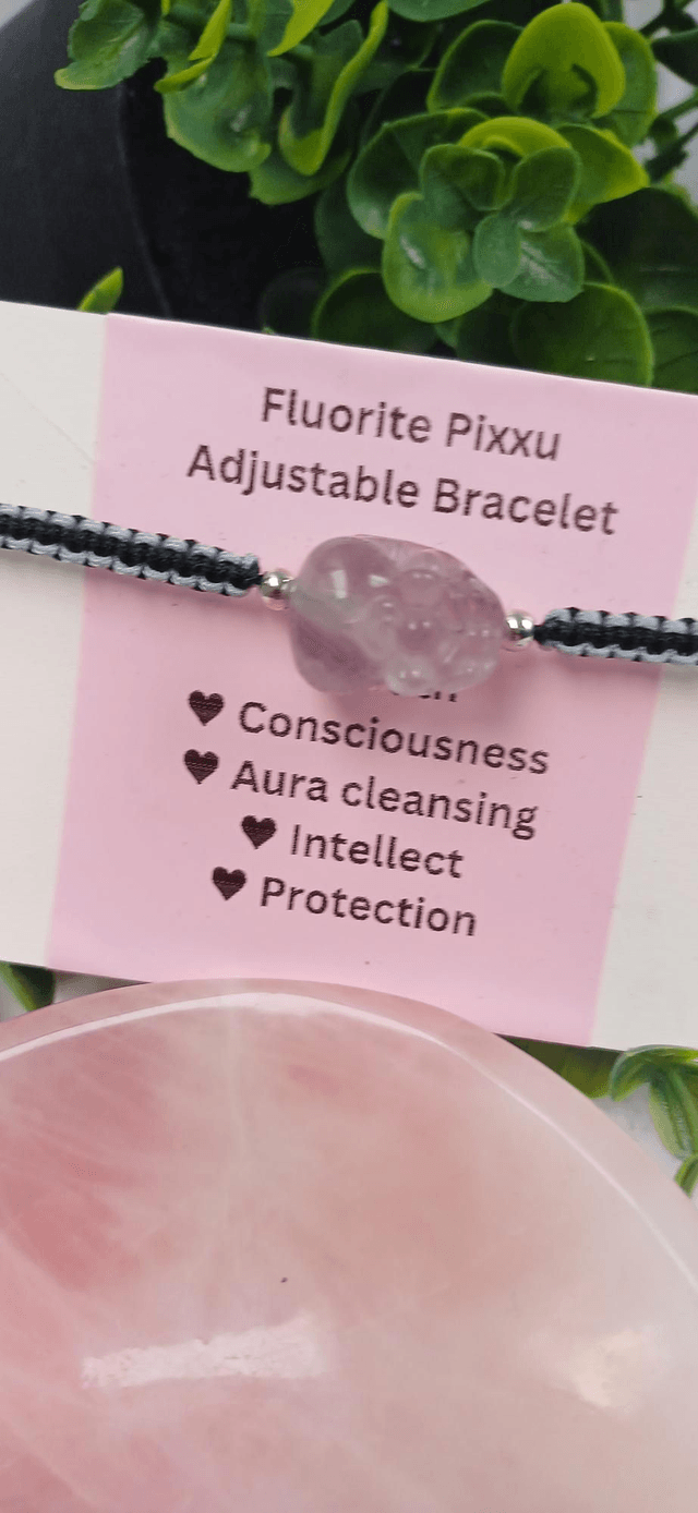 Fluorite Pixxu Adjustable Bracelet 