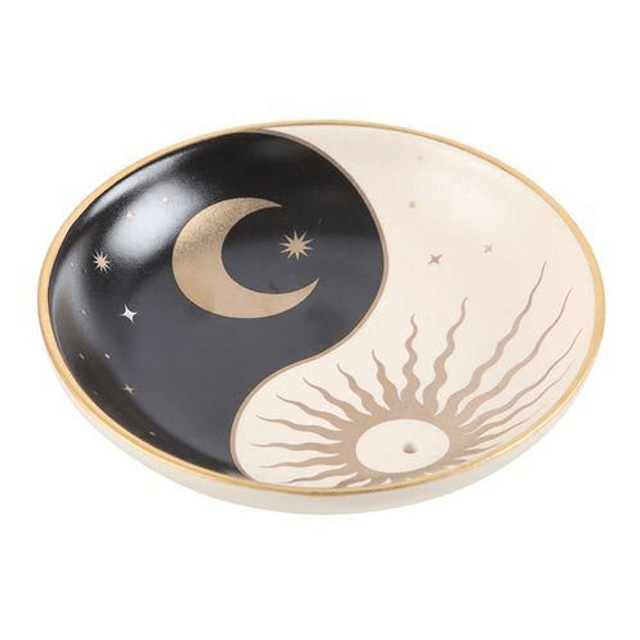 Yin Yang Incense Holder Dish