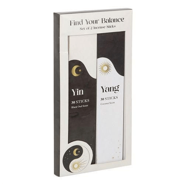 Set of 2 Yin Yang Incense Sticks Pack
