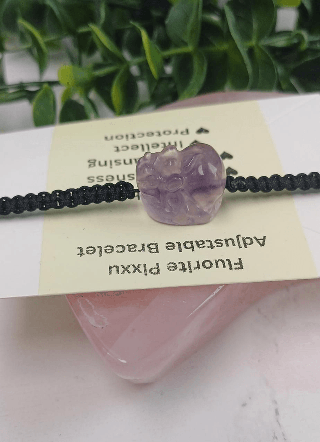 Fluorite Pixxu Adjustable Bracelet 