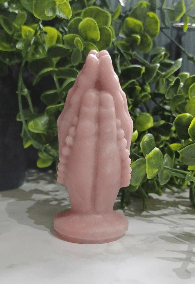 Pink Opal Praying Hands