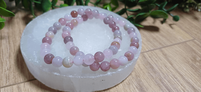 Pink Amethyst 6mm Bracelet