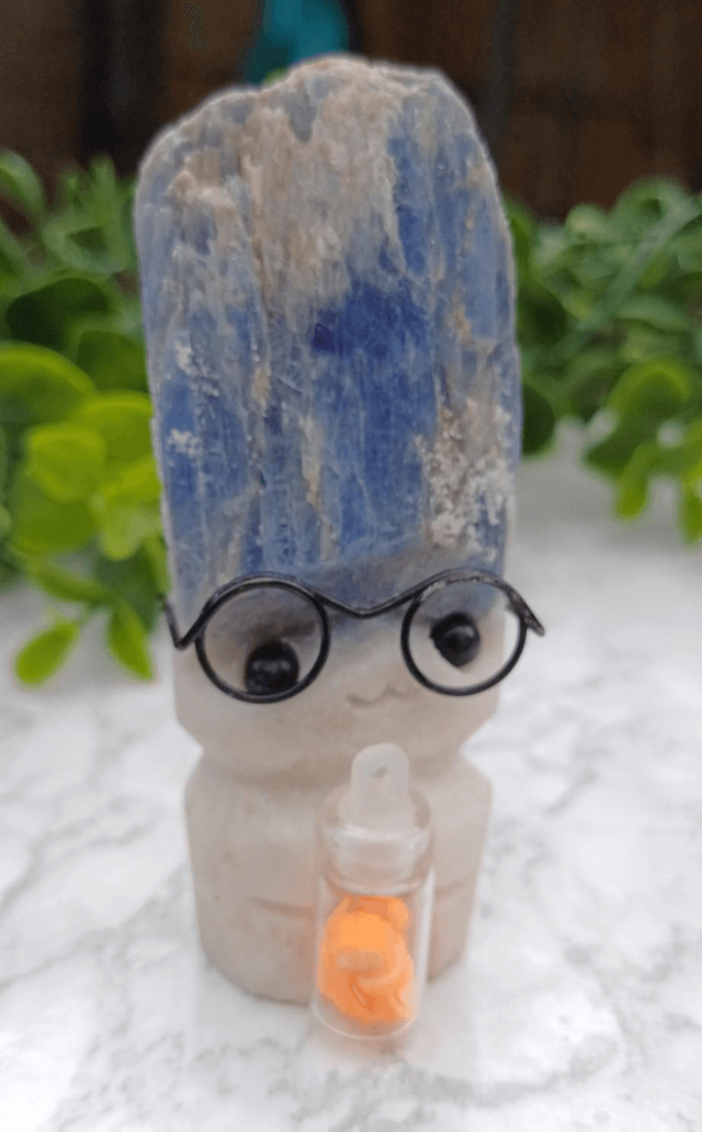 Crystal Critter Kyle. Kyanite
