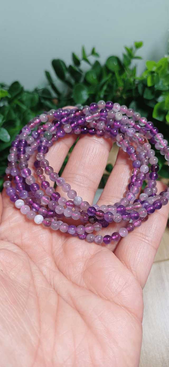 Amethyst 2mm Bracelet