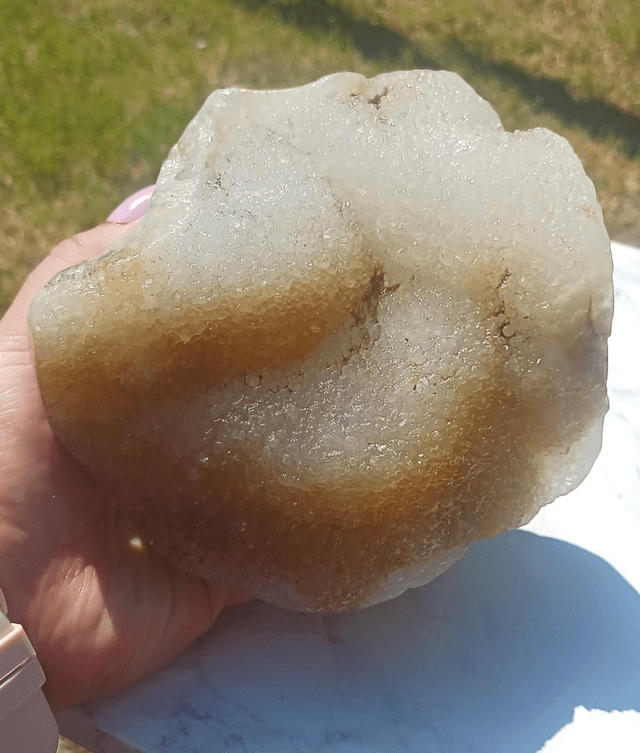 Fluorite Squirrel with Mushroom