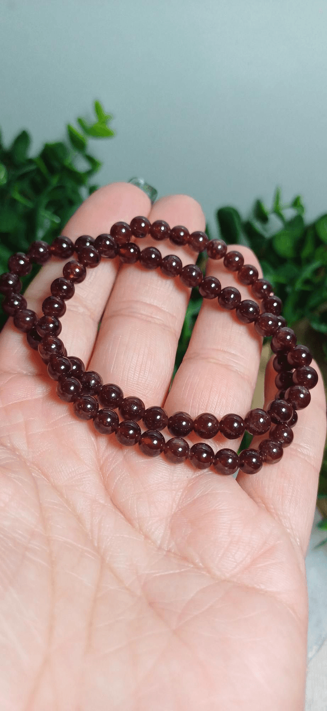 Garnet 4mm Bracelet