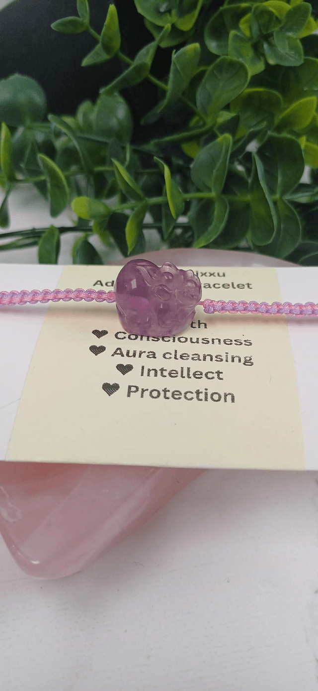 Fluorite Pixxu Adjustable Bracelet 