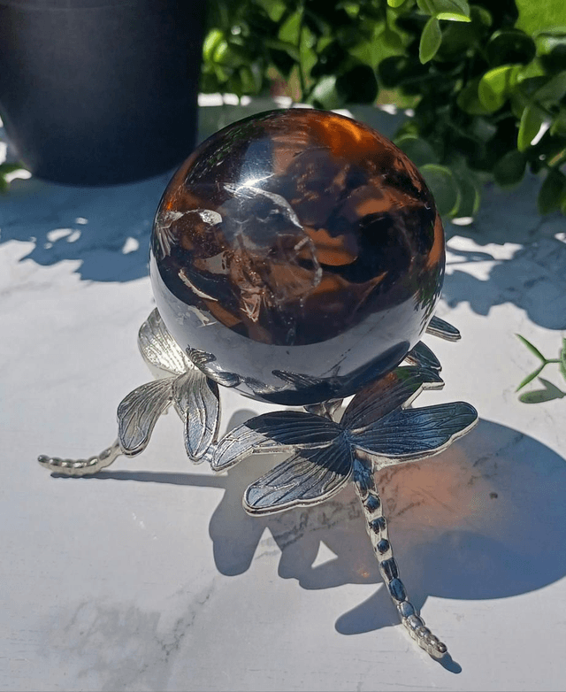 Smokey Quartz Sphere 1