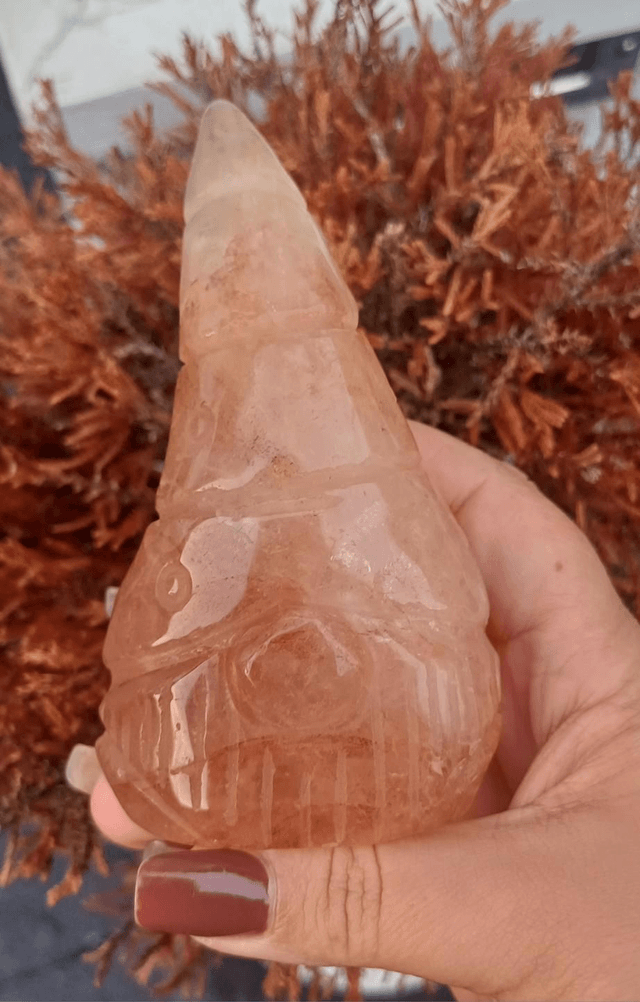 Fire Quartz Garden Gnome Gonk