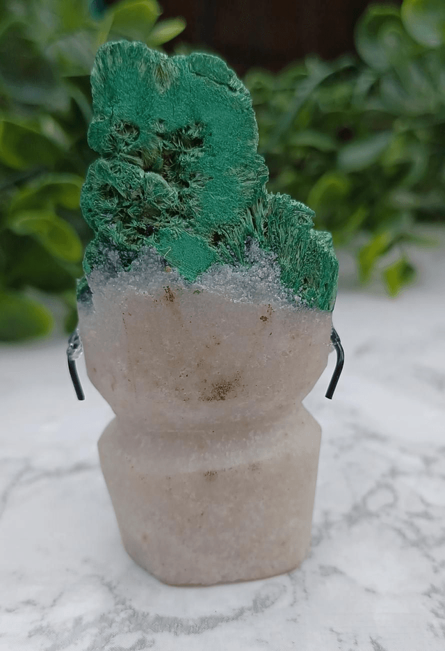 Crystal Critter Greenthorne. Malachite