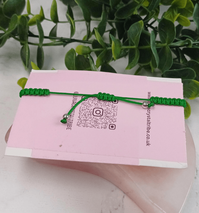 Fluorite Butterfly Adjustable Bracelet 