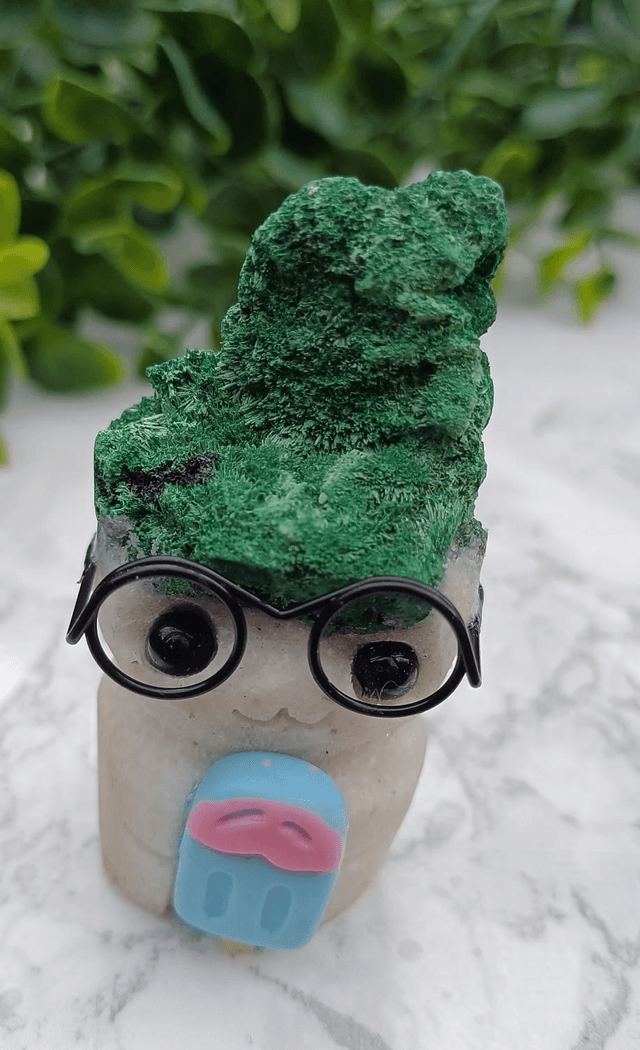 Crystal Critter Greenthorne. Malachite