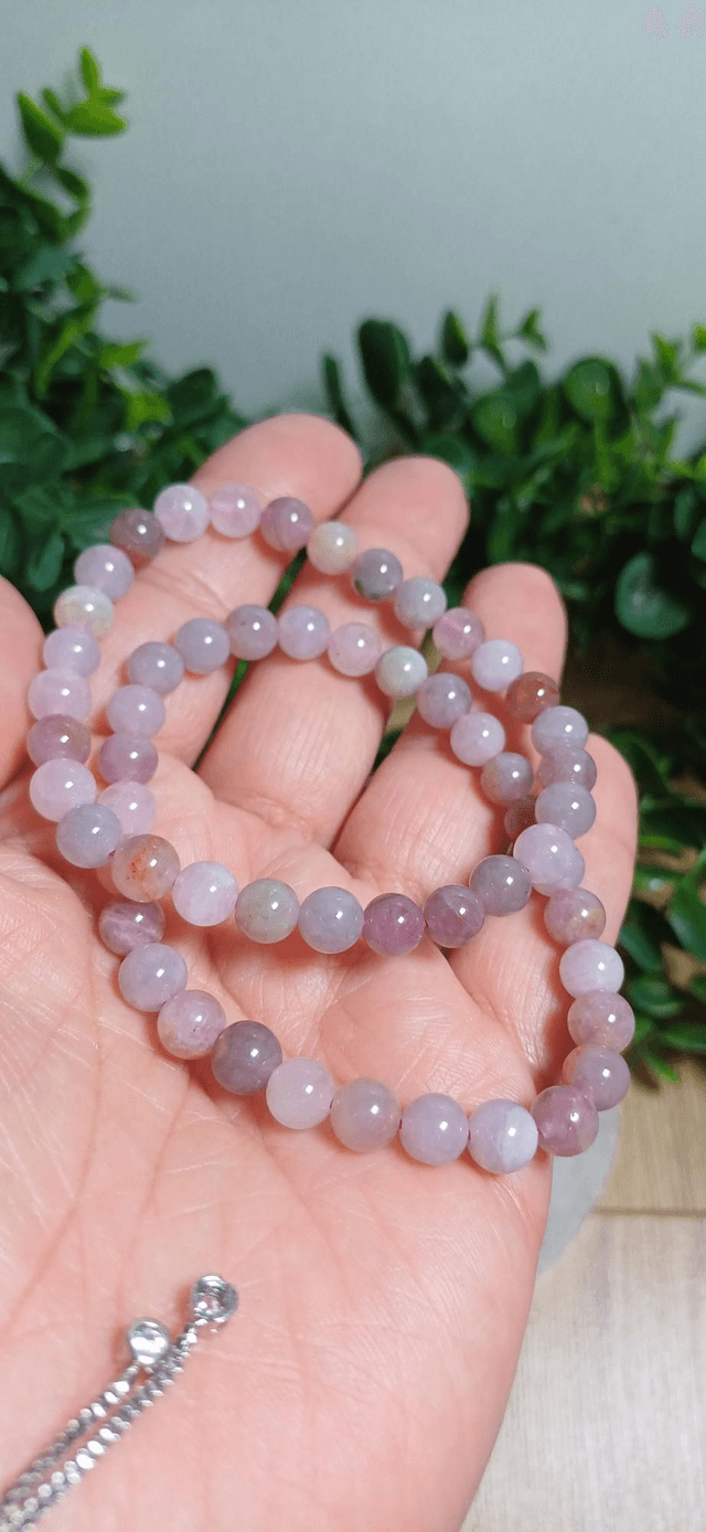 Pink Amethyst 6mm Bracelet