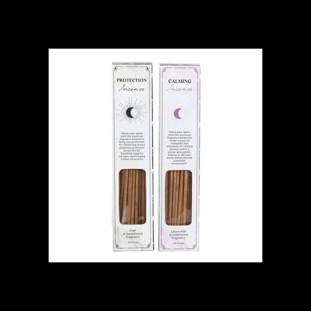 Set of 2 Calming and Protection Incense Sticks