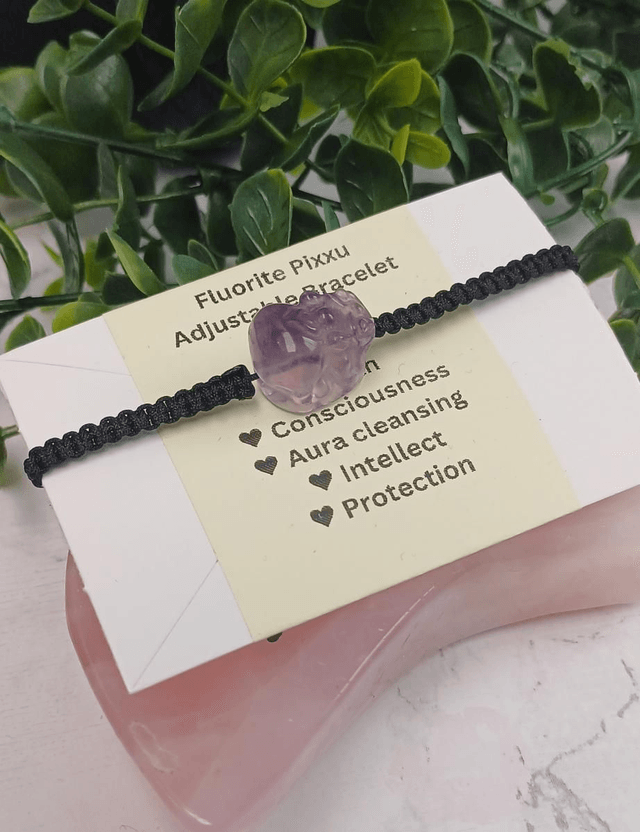Fluorite Pixxu Adjustable Bracelet 