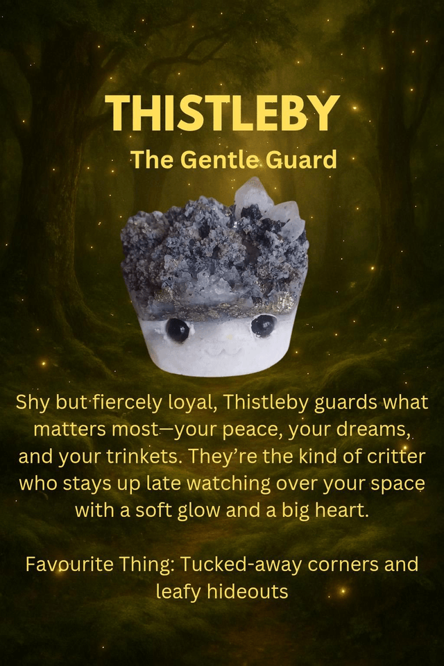 Thistleby- Crystal Critter Gildlings 