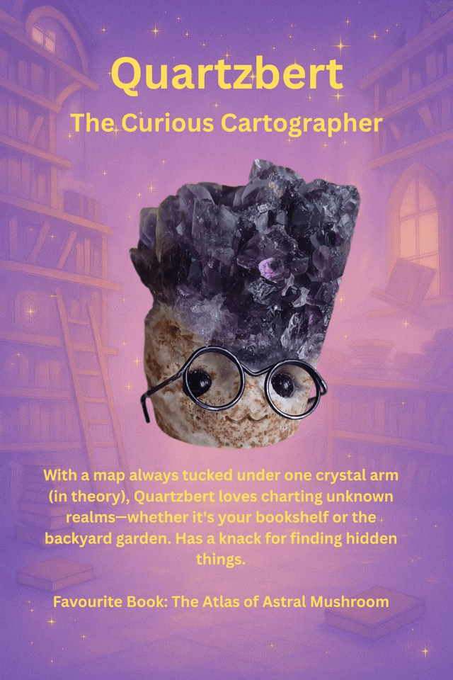 Quartzbert - Crystal Critter Scholar