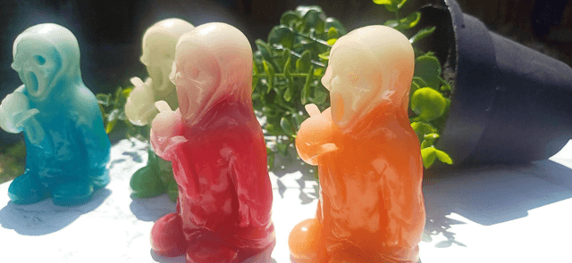 Illuminous Stone Ghost Face