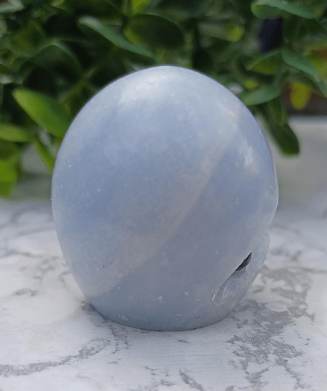 Crystal Critter Lunalei. Blue Calcite