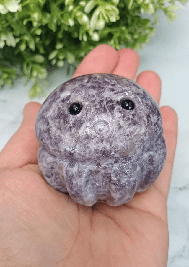 Ursula (Lepidolite Crystal Critter)