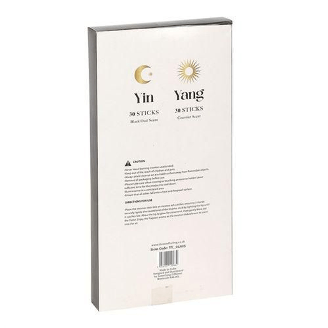 Set of 2 Yin Yang Incense Sticks Pack