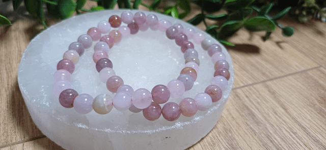 Pink Amethyst 6mm Bracelet